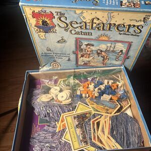 1998 Mayfair Games "The Seafarers of Catan" Game Expansion Incomplete